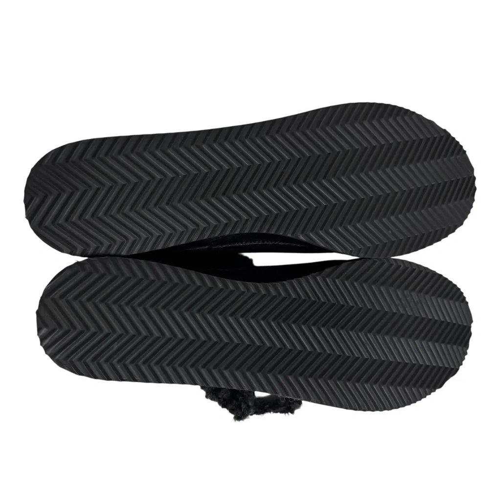 NEW Ron White Nalla Onyx Wedge Sneaker Cashmere Suede Teddy Bear Laces Italy - Picture 11 of 16